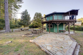 Unique West Jefferson Home with Fire Pit and Grill!